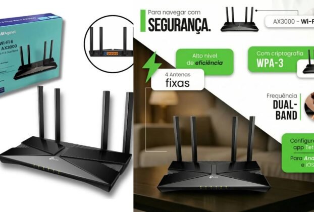 Roteador EX520 Tecnologia Mesh Tp-Link Dual Band