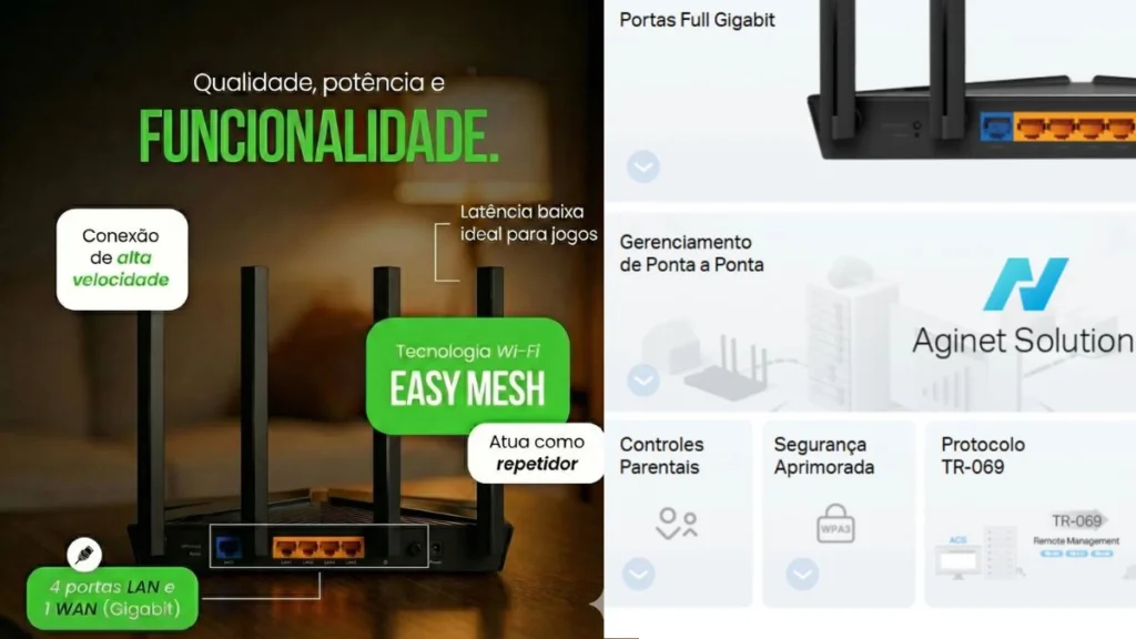 Roteador EX520 Tecnologia Mesh Tp-Link Dual Band é bom