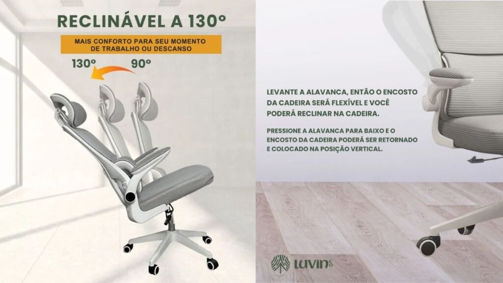 Cadeira de Escritório Ergonômica Genebra B500 funciona mesmo?