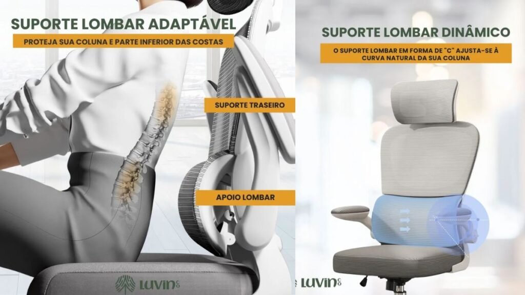 Cadeira de Escritório Ergonômica Genebra B500 vale a pena?