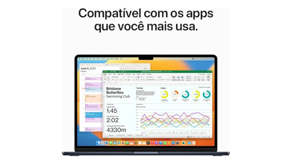 MacBook Air 13 M2 24GB 512GB Meia-noite é bom?