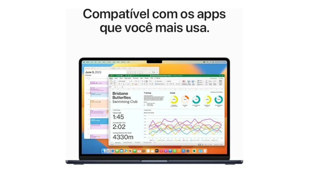 MacBook Air 13 M2 24GB 512GB Meia-noite é bom?