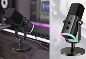 Microfone Fifine USBXLR AM8 Dinâmico Cardioide 3.0