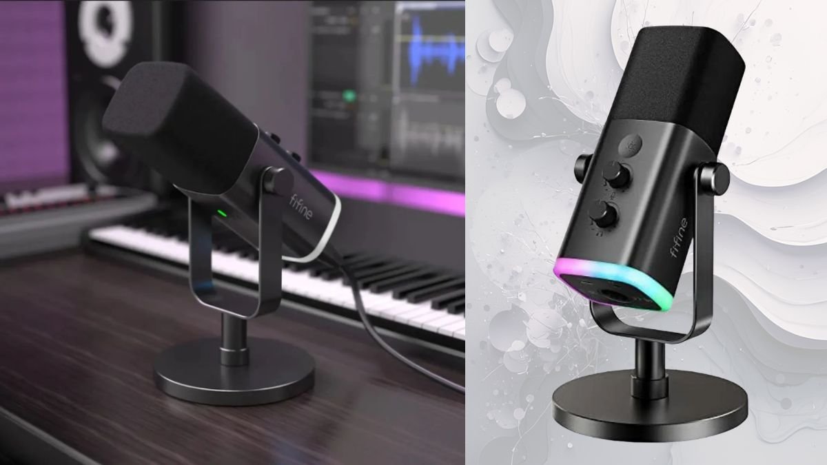 Microfone Fifine USBXLR AM8 Dinâmico Cardioide 3.0